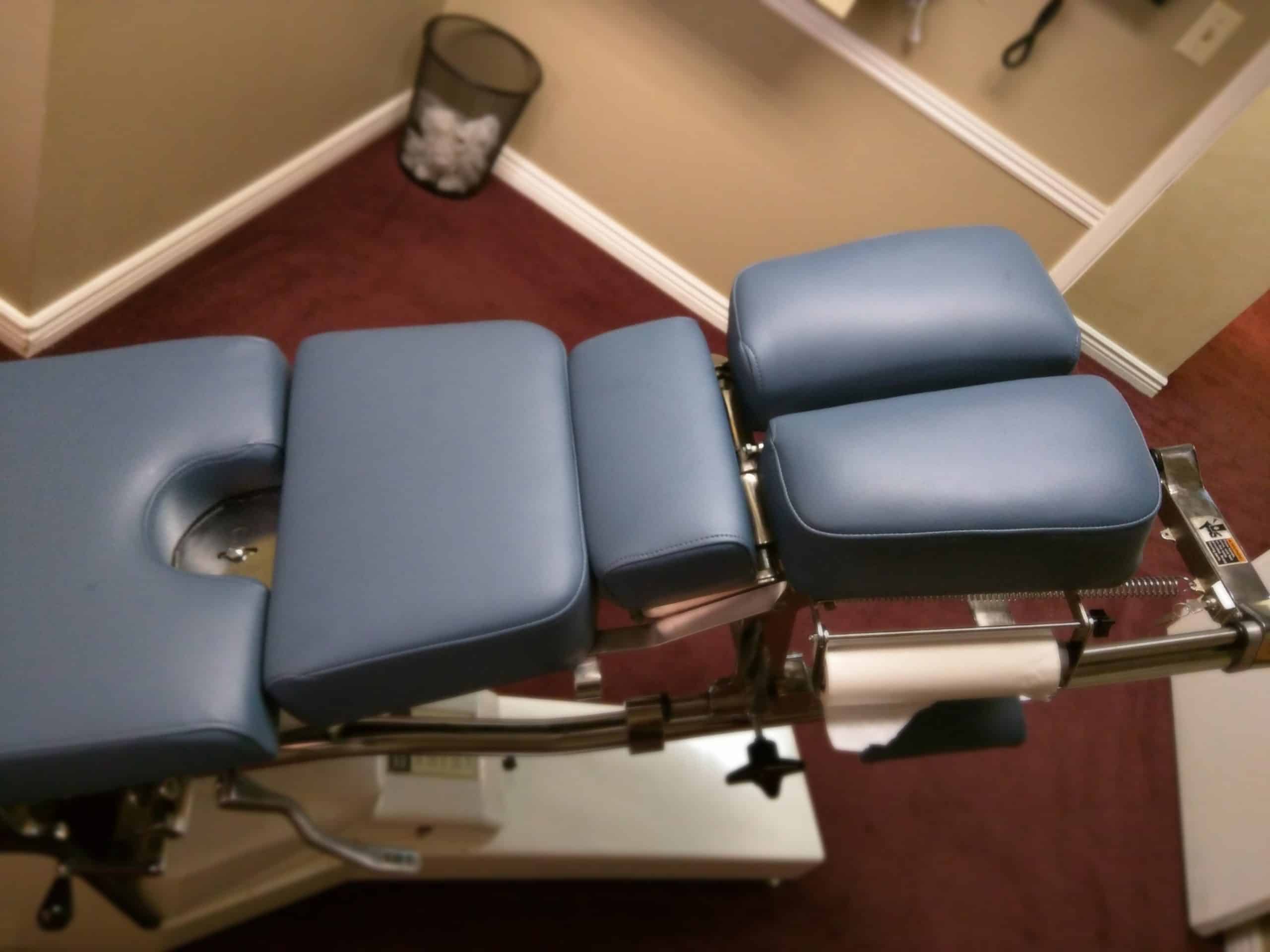 Elite Powered Chiropractic Table Upholstery Recover
